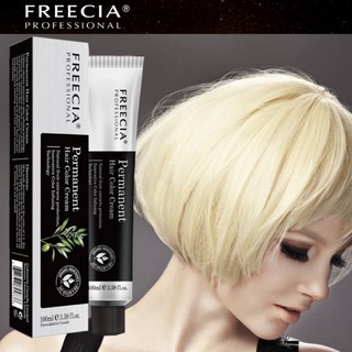 #ฟรีเซีย หน้า1 #ครีมย้อมผม100 มล. Freecia colorcream เฉพาะสีไม่รวมไฮโดรเจน