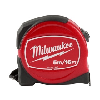 Milwaukee ™ ตลับเมตร RED ขนาด 5M/16FT รุ่น 48-22-7816 แท้