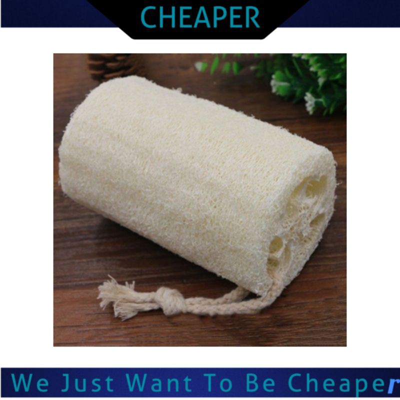 เชือก Loofah SPA Beauty Organic ขนาดใหญ่ฟองน้ําอาบน้ํา Badan Scrub Scrub Scrub Scrub Scrubber Luffa 