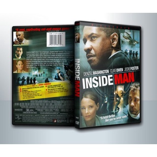 [ DVD Movie มีปก+สกรีนแผ่น-ไม่มีกล่อง ] Inside Man ล้วงแผนปล้น คนในปริศนา ( 1 DVD )