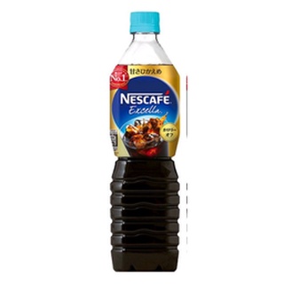 🇯🇵เนสท์กาแฟ เอ็กซ์เซลล่า คอฟฟี่ อันสวีท NESCAFE Excella Coffee sweetened Hikaeme สูตรหวานน้อย 900ml.