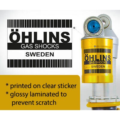 สติ๊กเกอร์ ohlins โช๊คแก๊ส ohlins ช่วงล่าง
