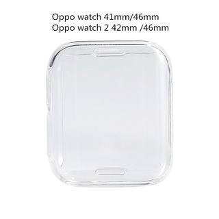 เคส Tpu แบบใส สําหรับ Oppo Watch 41 มม. 42 มม. 46 มม.