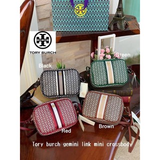 แท้💯 outlet Tory burch gemini link mini crossbody แบรนด์ไลฟ์สไตล์