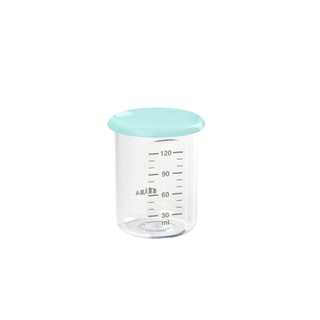 BEABA กระปุกเก็บอาหาร Tritan ฝาปิดสูญญากาศ Baby Portion 120 ml Tritan Light Blue