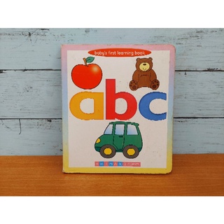 Board Book : Babys First Learning Book abc มือสอง