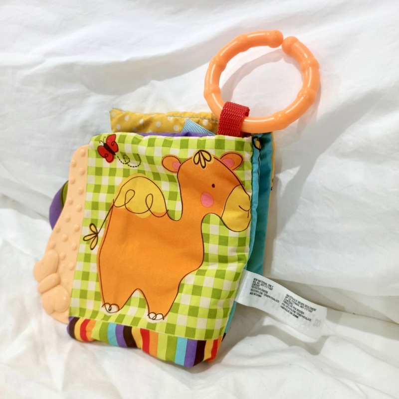 Fisher price หนังสือผ้าเสริมพัฒนาการเด็ก มือสอง