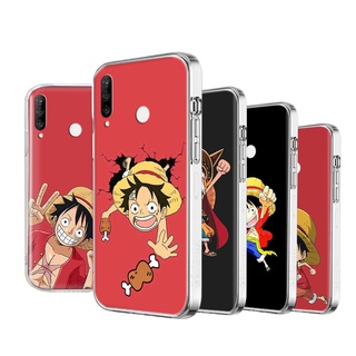 Wi-102 เคสโทรศัพท์มือถือนิ่ม แบบใส ลาย One Piece Luffy สําหรับ Tecno Spark 5 AIR 6 Go 7 7P 8 Pro