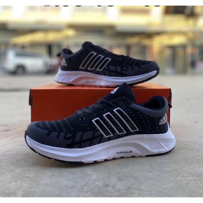 รองเท้าผ้าใบ Adidas รองเท้าวิ่ง งานสุดฮิต #size 39-45