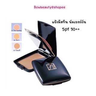 ♦️ของแท้ พร้อมส่ง ♦️ Mistine Number 1 Compact Foundation แป้งมิสทีน นัมเบอร์ วัน SPF30 มิสทีน แป้งพัฟ แป้งพัฟผสมรองพื้น
