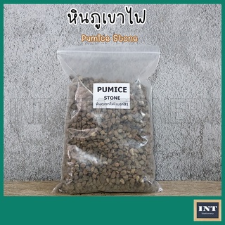 หินภูเขาไฟ เบอร์ 01 Pumice stone แบ่งขาย 1 ลิตร Amitygreen(อะมิตี้กรีน) วัสดุปลูก ผสมดินปลูกแคคตัส