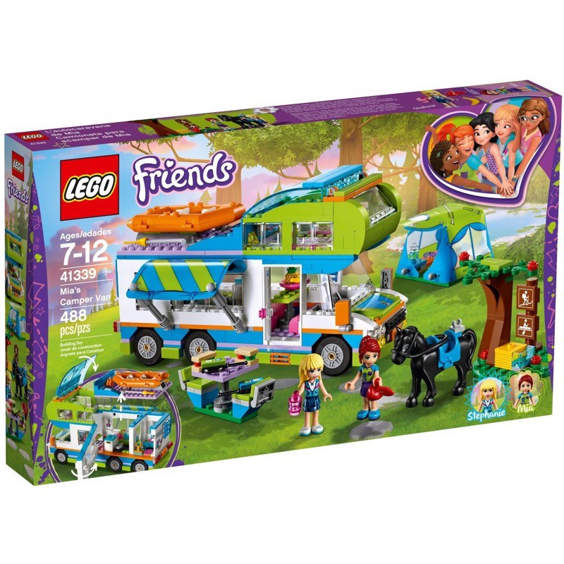 เลโก้แท้ LEGO Friends 41339 เลโก้ Mia's Camper Van