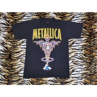 เสื้อ METTALLICA KING NOTHING 1996 ©PUSHEAD เสื้อวง เสื้อทัวร์ เสื้อวงร็อคเฮฟวี่เมทัล แมทค้างคาว