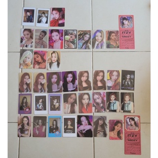 การ์ดITZYPobSpecialCardRareCard