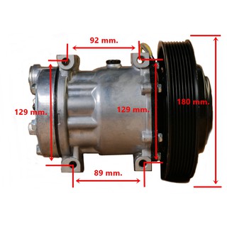 ของใหม่ มือ 1!!! COMPRESSOR VOLVO 400 8PK คอมเพลสเซอร์แอร์รถยนต์