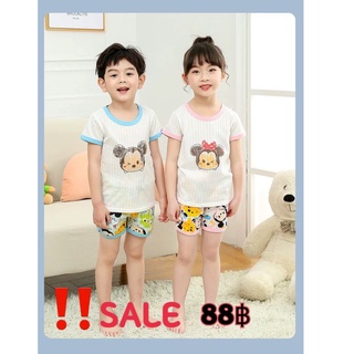 🔥🔥Hot Sale‼️  ชุดเซทเสื้อ+กางเกงผ้านุ๊มนุ่ม