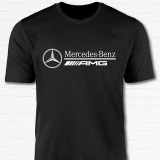 เสื้อยืดผ้าฝ้ายใหม่ เสื้อยืด พิมพ์ลาย Mercedec-Benz AMG สําหรับผู้ชายL XL  XXL 3XL