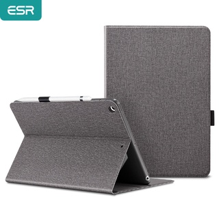 ESR Case for iPad Pro 12.9/11 2020 2018 11/10.5 Pro iPad 7th/Mini 1 2 3 4 5/iPad Air 1 2 3 4 Oxford Cloth PU Leather Sma