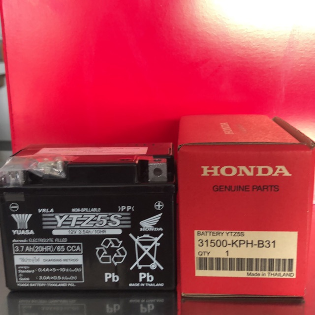 แบตเตอรี่ Yuasa YTZ5S ของแท้