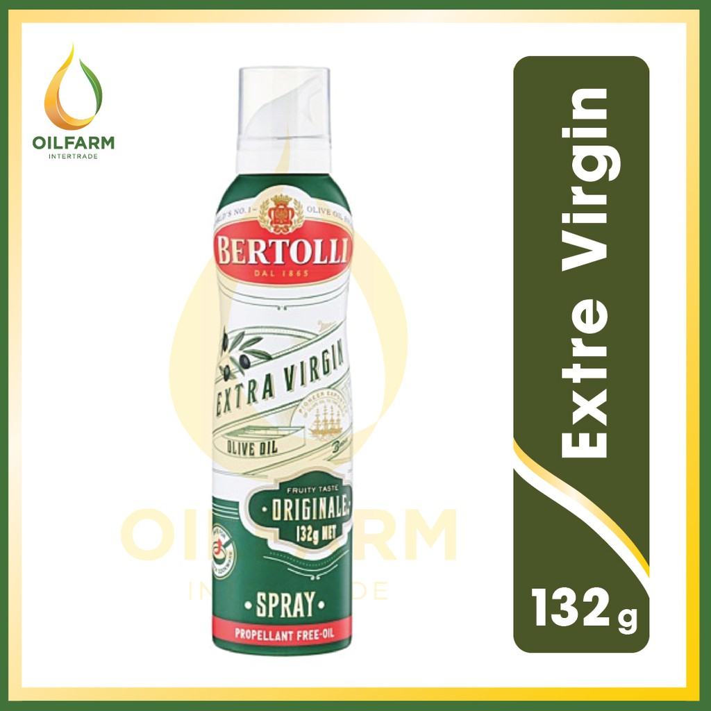 7.7 ลด50rtolli Olive Oil Spray น้ำมันมะกอก สเปรย์ เบอร์ทอลลี (Extra Light/Extra Virgin/Keto/ทำอาหาร/น้ำสลัด) Extra Virgin ส่งฟรีทั้งร้าน เฉพาะเดือนนี้