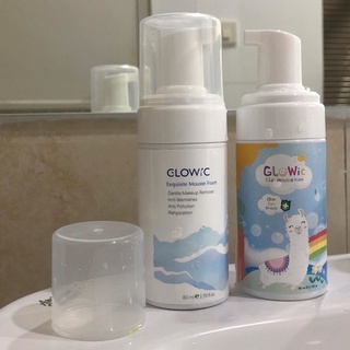 Glowic Mousse Foam Set : มูสโฟมล้างหน้าสูตรผู้ใหญ่  และสูตรเด็ก