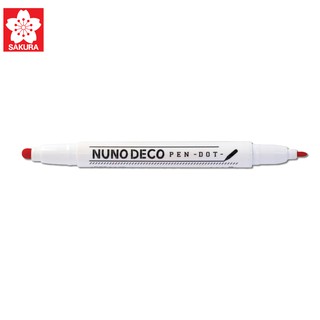 Nuno (นูโน๊ะ)  ปากกาเขียนผ้า ดอท นูโน๊ะ เด็ดโค่ Nuno Deco รหัส 15
