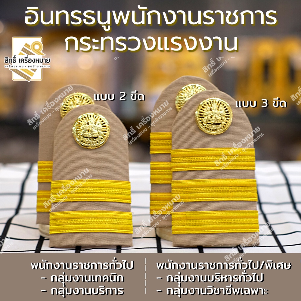 อินทรธนูพนักงานราชการ-กระทรวงแรงงาน