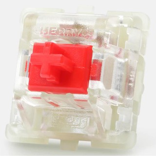 Cherry MX RGB Red Switches สวิทช์ จังหวะเดียว แบบ Linear จาก Cherry