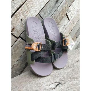 CHACO CHILLOS SLIDE  สี PATCHWORK MOSS