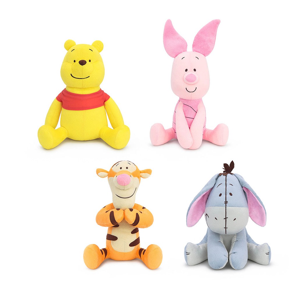 Disney ลิขสิทธิ์แท้ ตุ๊กตา หมีพู Pooh & Friend หมีพูห์ และเพื่อน ( Piglet / Eeyore / Tigger ) รุ่น W