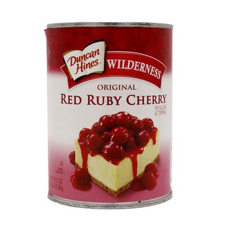 Wilderness Cherry Pie Filling 21 Oz  พายเชอร์รี่ Wilderness บรรจุ 21 ออนซ์