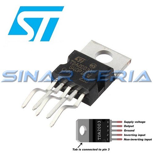 IC TDA2003 TDA 2003 IC เครื่องขยายเสียงเครื่องเสียงรถยนต์ 10W ของแท้