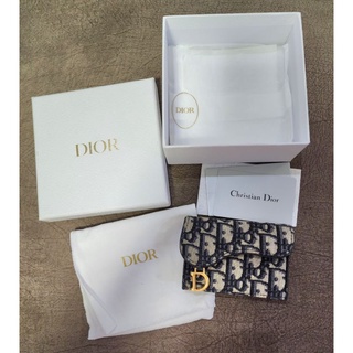 Dior Saddle cardholders ของแท้ 100%  มือ2 สภาพ 90%