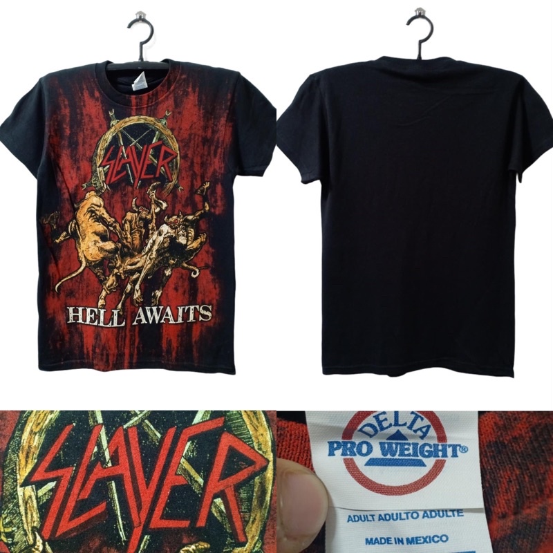 เสื้อวง SLAYER ลิขสิทธิ์แท้ มือ1