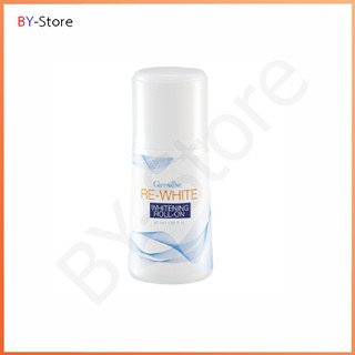 โรลออนระงับกลิ่นกาย Re-White Whiening Roll-On ช่วยทำให้ใต้วงแขนขาวกระจ่างใส ระงับกลิ่นไม่พึงประสงค์ได้เป็นอย่างดี