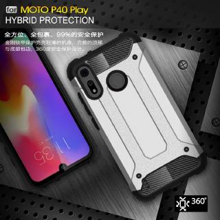 เคสเกราะป้องกันด้านหลังสําหรับ motorola moto p40 z 4 g 7 play/g7