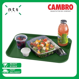 Cambro Fast Food Tray ถาดเสิร์ฟอาหาร สีเขียว รุ่น 1418FF-119