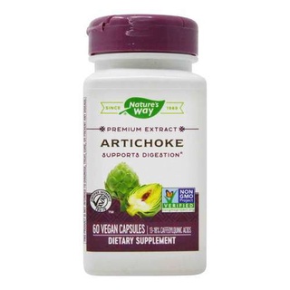 Natures Way, Artichoke, Standardized, 60 Capsules