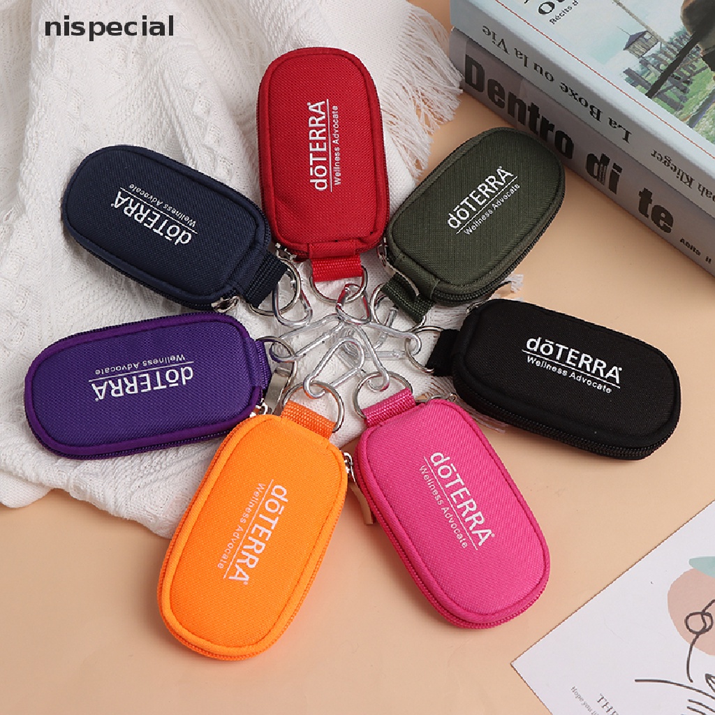 (Nis-Beauty) กระเป๋าใส่ขวดน้ํามันหอมระเหย แบบพกพา ขนาด 10 ขวด 2 มล. (มาแรง