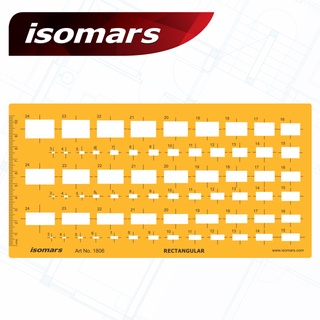 เพลท RECTANGULAR ISOMARS