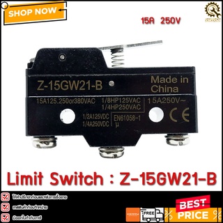 ลิมิตสวิตช์ LIMIT SWITCH Z-15GW21-B