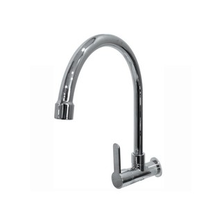 ก๊อกซิงค์เดี่ยวติดผนัง F14202 ก๊อกซิงค์ ก๊อกน้ำ ห้องน้ำ SINK FAUCET F14202