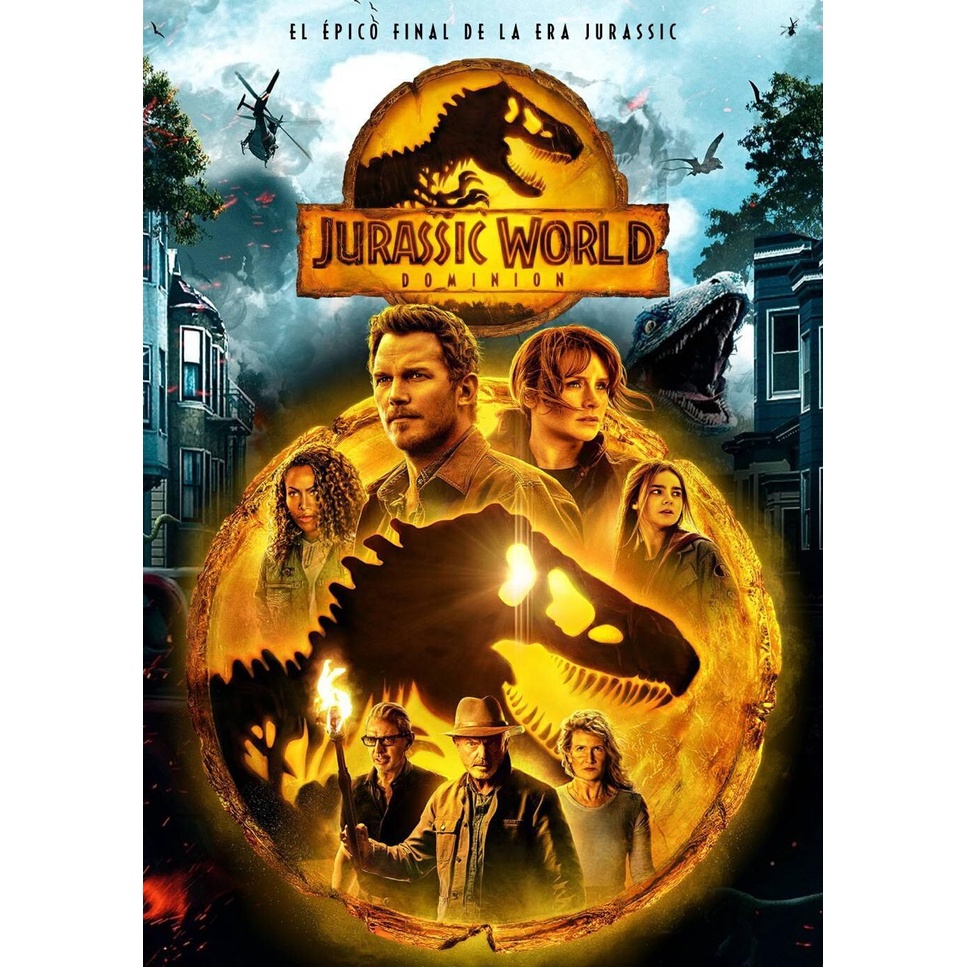 Jurassic World Dominion (2022) จูราสสิค เวิลด์ ทวงคืนอาณาจักร DVD Master พากย์ไทย