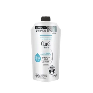 Curel INTENSIVE MOISTURE CARE Shampoo Refill 340 ml.คิวเรล อินเทนซีฟ มอยส์เจอร์ แคร์ แชมพู รีฟิล 340 มล.