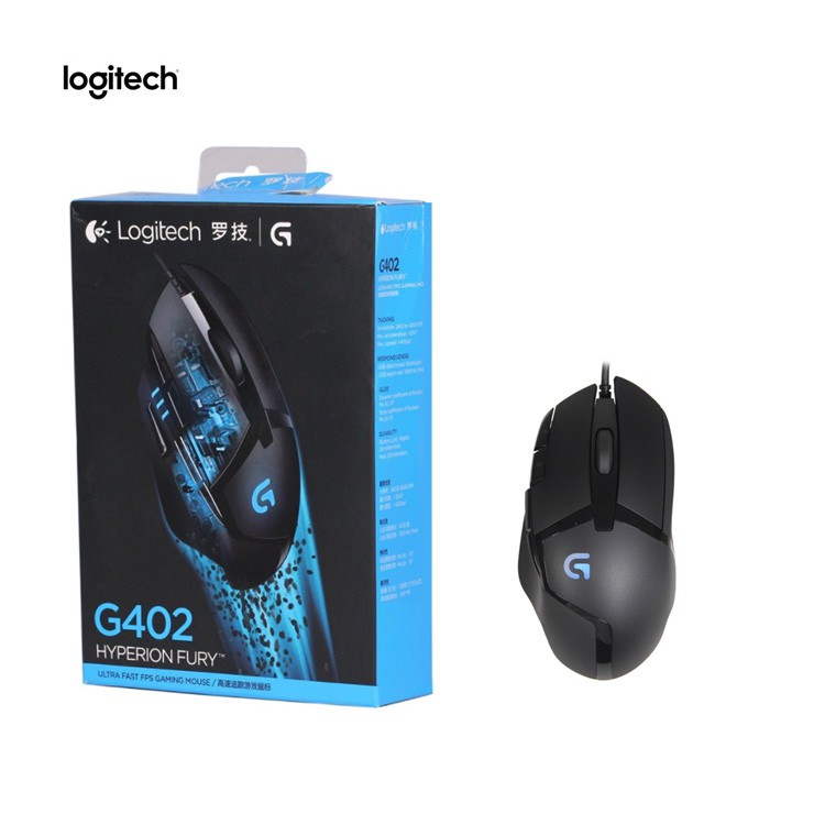 Logitech G402 / Gaming Mouse Optoelectronic 8 Key Programmable 4000DPI High Speed ​​Tracking