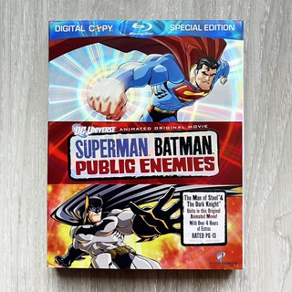 📀Blu-ray แผ่นบลูเรย์ การ์ตูน Superman/Batman: Public Enemies - DC Universe Animated Original Movie(แผ่นแท้ มือ 2 จาก US)