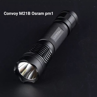 ไฟฉาย Convoy M21B Osram pm1 พุ่งไกล