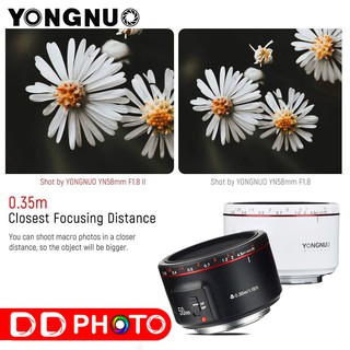 Yongnuo Lens YN50 mm. F1.8 II หน้าชัดหลังเบลอ For Canon สำหรับแคนนอน