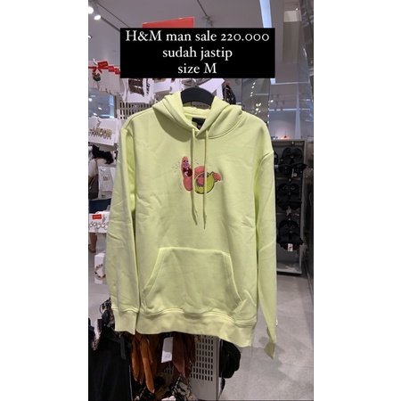 SPONGEBOB H&M MAN HOODIES