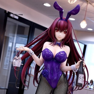 ฟิกเกอร์ Anime×Scathach Fate/Grand Order Scathach Lancer Native Alter Sashi Ugatsu Bunny Ver เซ็กซี่สําหรับผู้หญิง